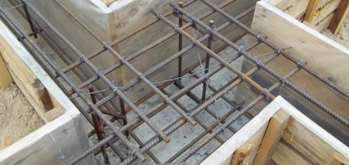 Технологическая схема армирования и расчет арматуры для ленточного фундамента