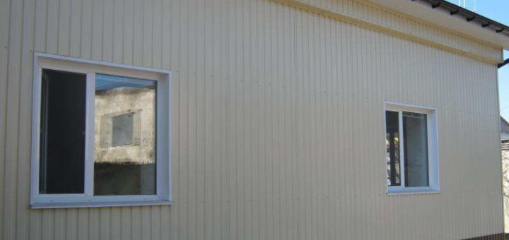 Оцинкованный профлист С8 для фасадов и стен