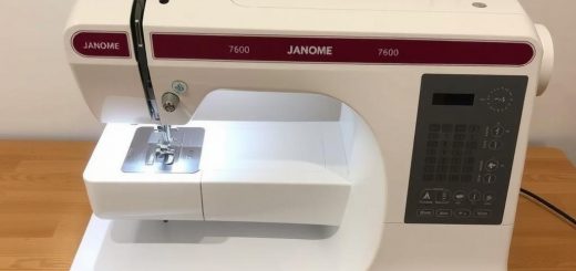 Janome 7600: умная и надёжная помощница для тех, кто шьёт всерьёз